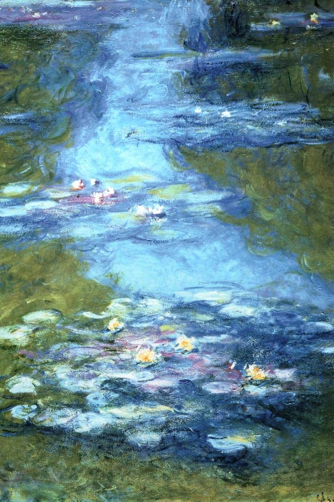 モネMONET 睡蓮アートポスターリトグラフ絵画印象派